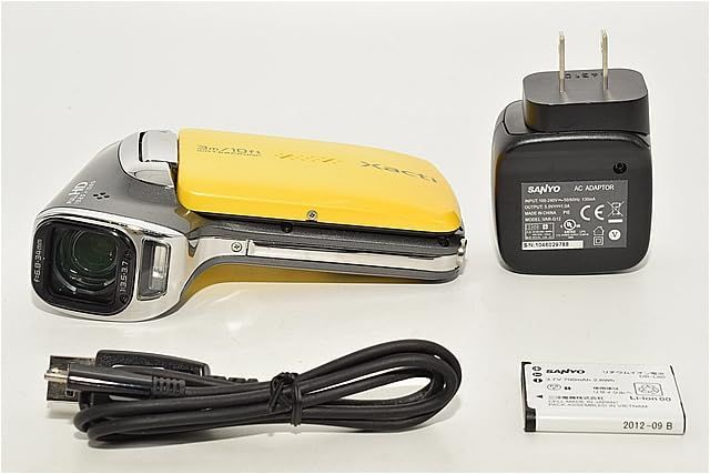 激レア品 SANYO Xacti CA100 Y イエロー DMX-CA100(Y) ＃7684 - メルカリ