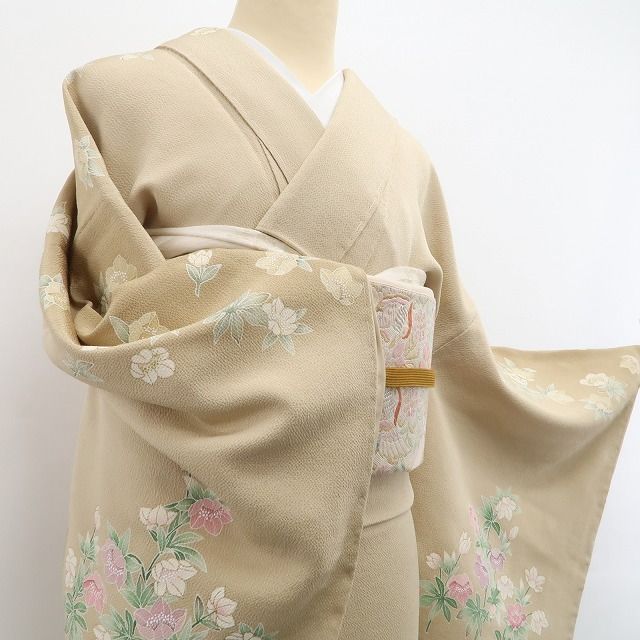 静けさに花ひらく手描き友禅