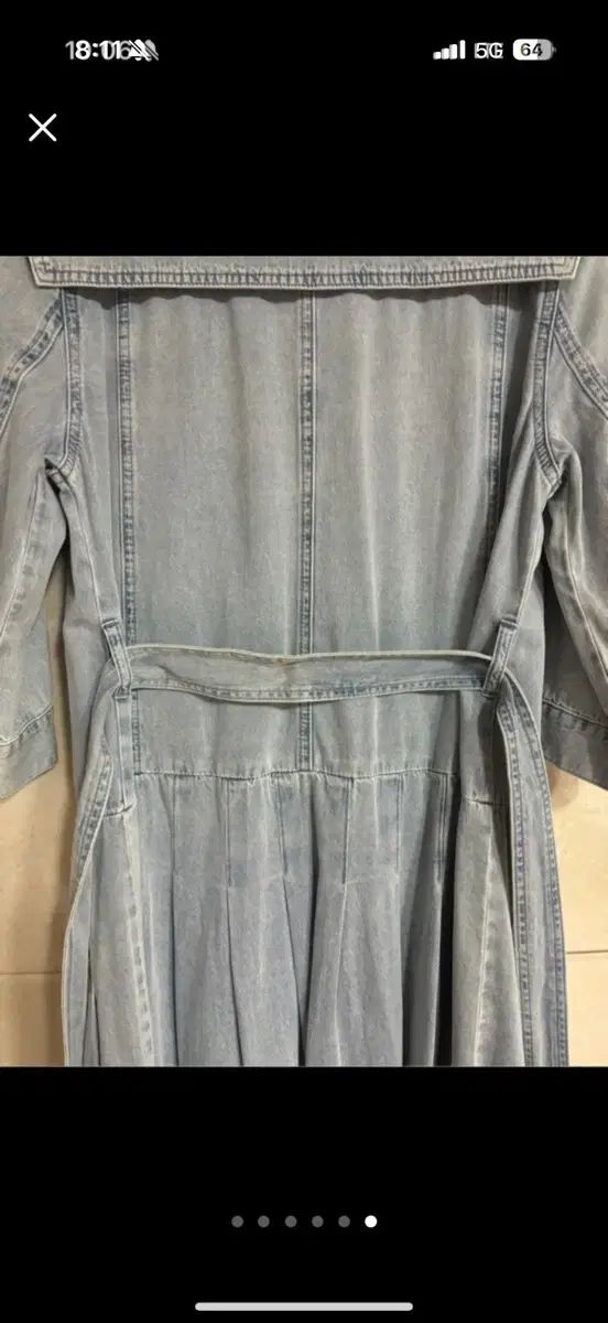 VISITINNEWYORK デニムワンピース