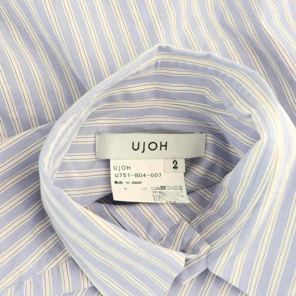 シャツ French Gathered Shirt U751-B04-007 UJOH/ウジョ―】シャツ French Gathered Shirt U751-B04-007