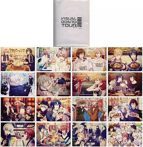キャラカード(キャラクター)　集合 メモリアルブロマイドセット 「アイドリッシュセブン VISUAL BOARD TOUR 2017」 中古】キャラカード(キャラクター) 集合 メモリアルブロマイド