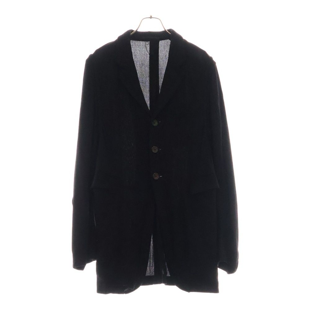 COMME des GARCONS HOMME PLUS コムデギャルソンオムプリュス 98AWインサイドアウト デザインロングジャケット ブラック PJ-04018M