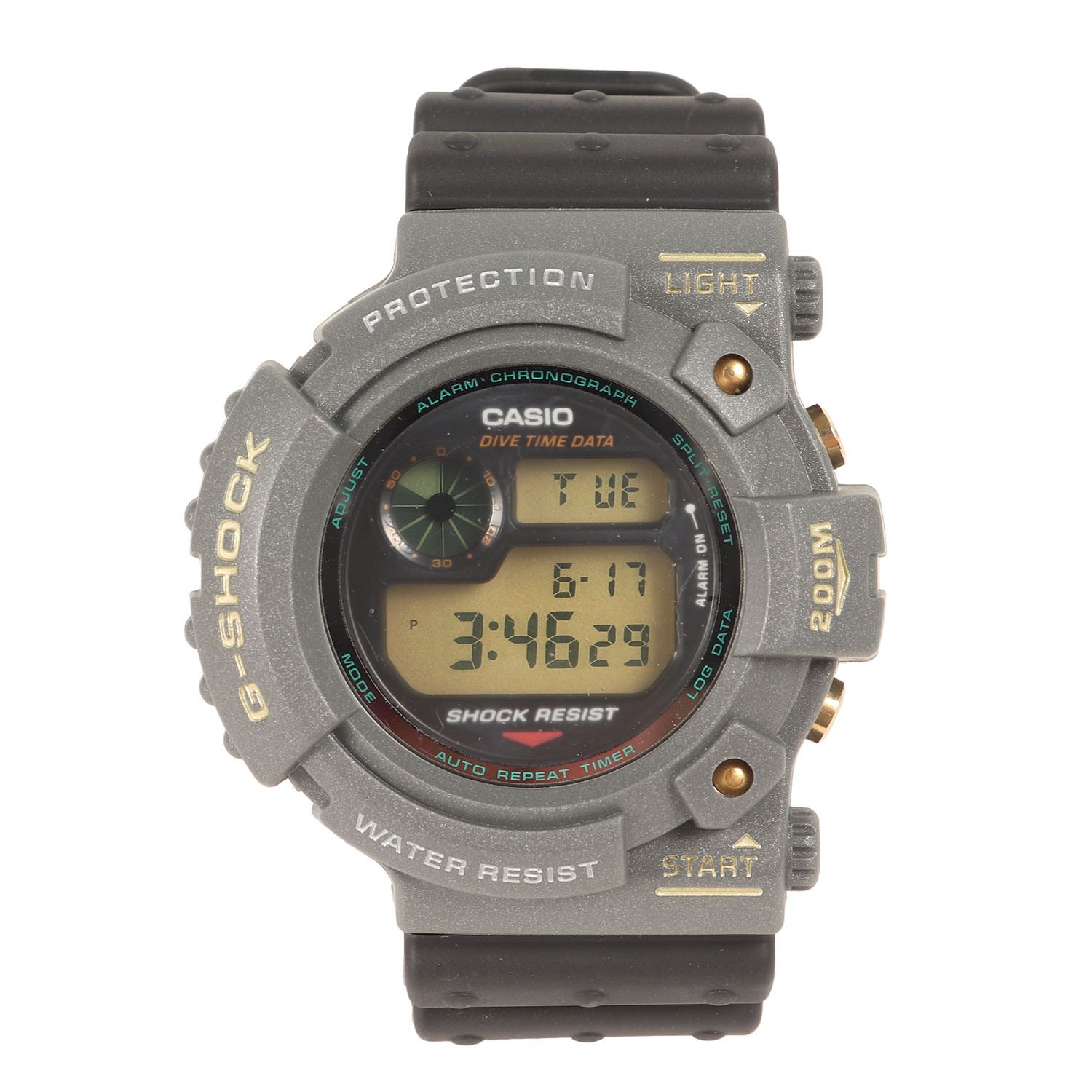 G-SHOCK ジーショック 90s DW-6300B-8 初代フロッグマン ダークメタリックグレー 腕時計 | ウォッ | ダークグレー | ブランド ファッション アイテム 小物