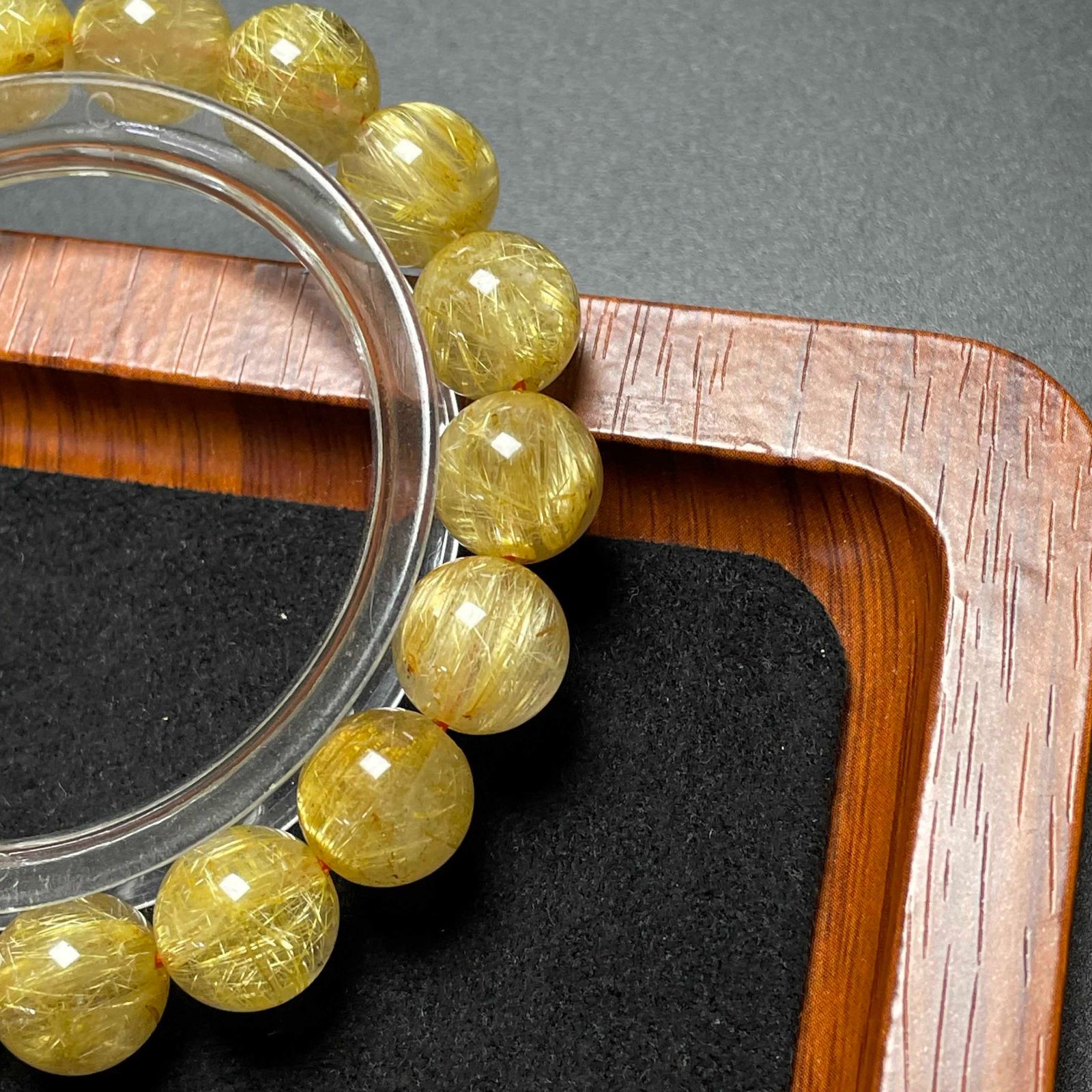 ❤️レア　買い得　50mm 最強財運超　強いパワー　ゴールドルチルクォーツ 楽天市場】ゴールドルチルクォーツ ブレスレット 最高級 9A+ グレード