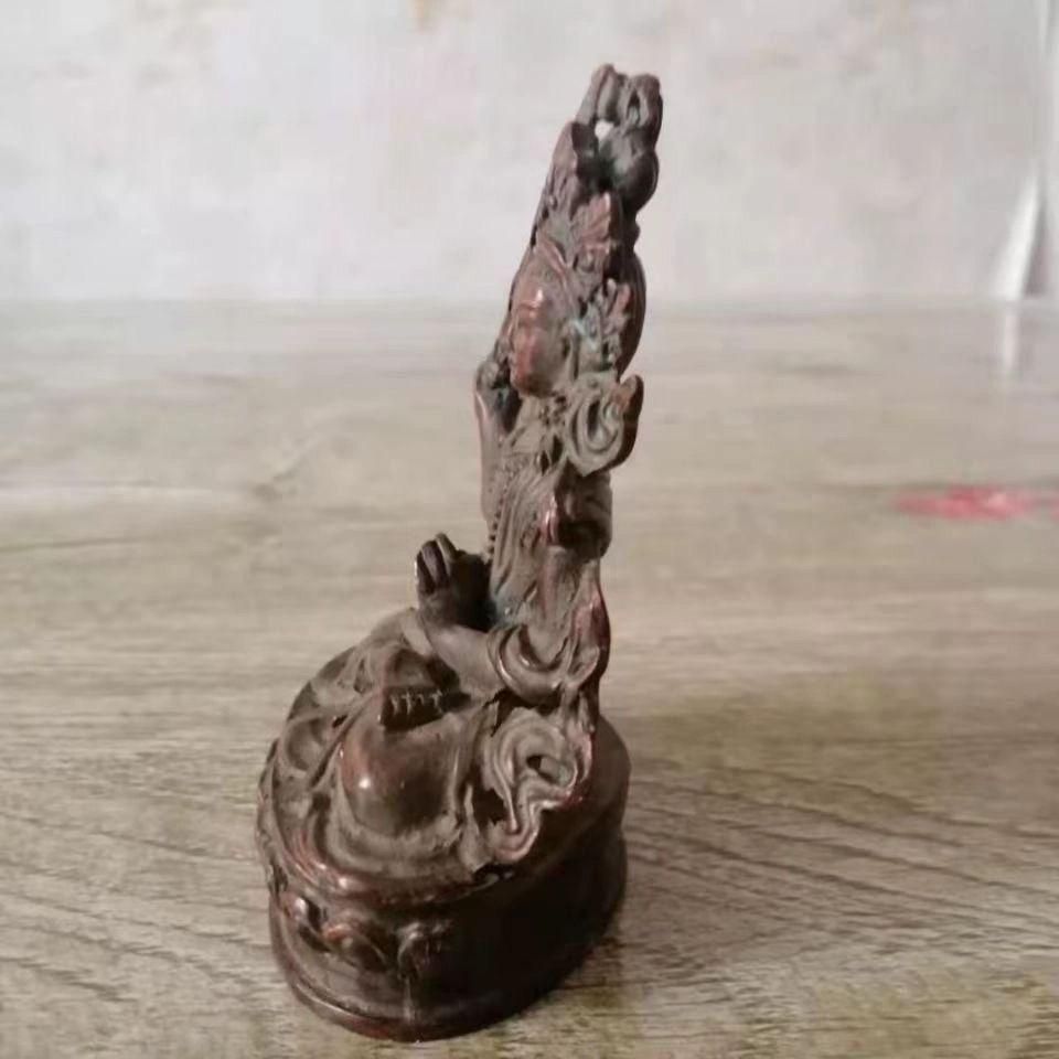 仏教美術 ザキラム仏像 禅意茶台 文机 鎮宅 辟邪 開運 風水 招財 置物 仏教美術 仏像 釈迦仏像 仏堂奉納 銅製 鎮宅辟邪 開運風水 招財