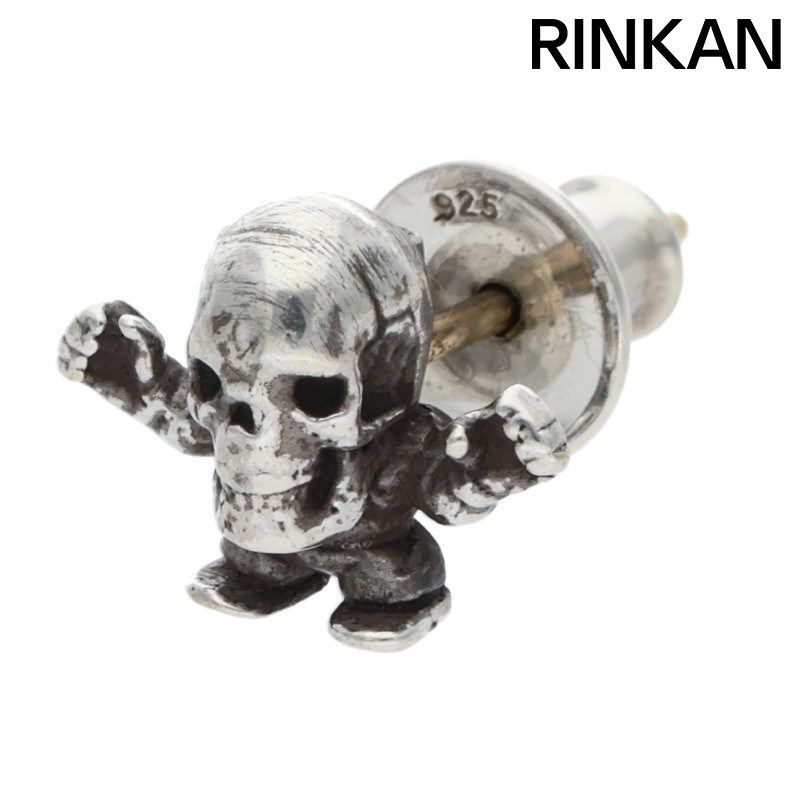 クロムハーツ STD HRRS TTR TNY フォティハリスティータースタッド シルバーピアス メンズ