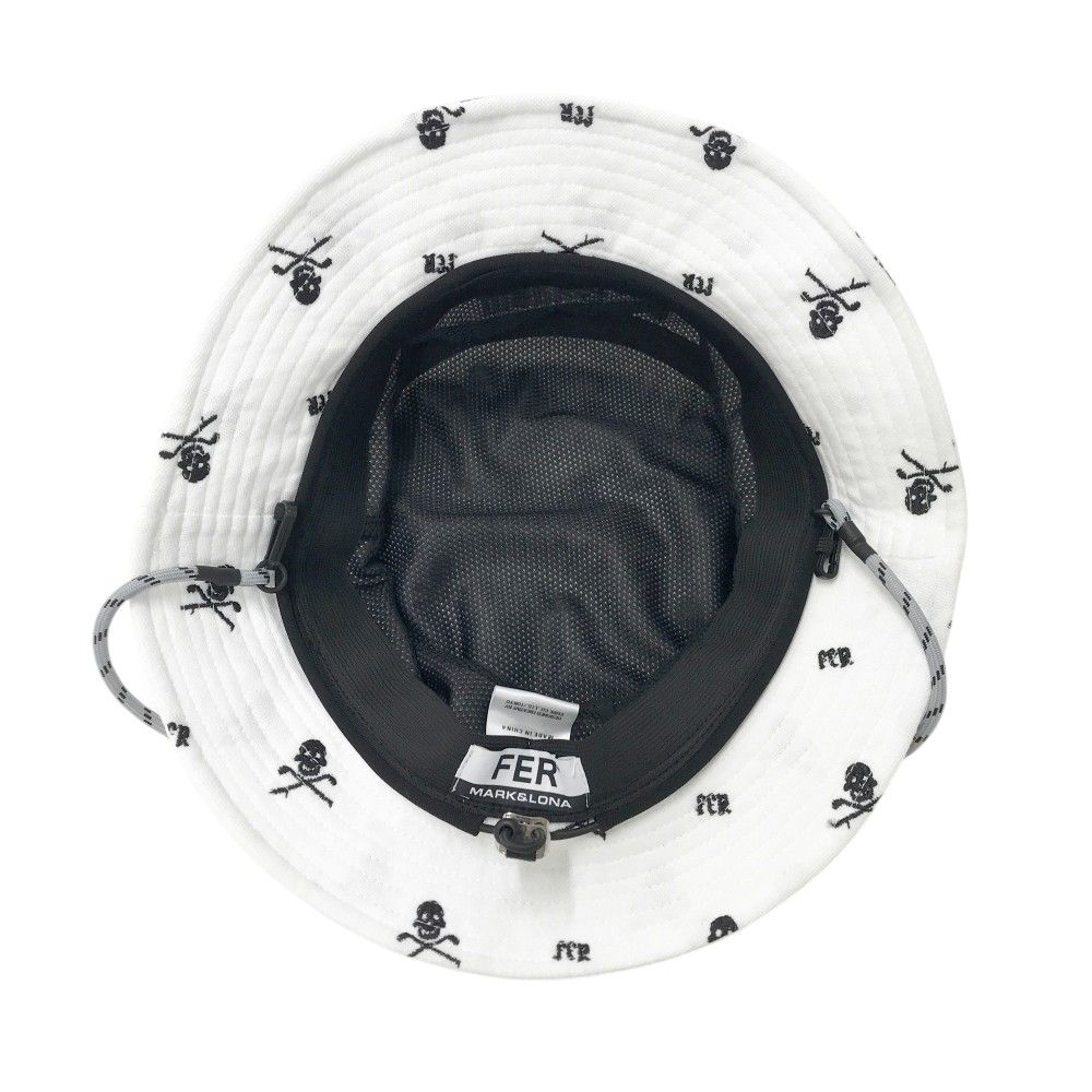 フォーマル MARK-LONA マークアンドロナ MFF-5C-FC01 ハット 総柄 ホワイト系 L 240101542591 ゴルフウェア ストスト