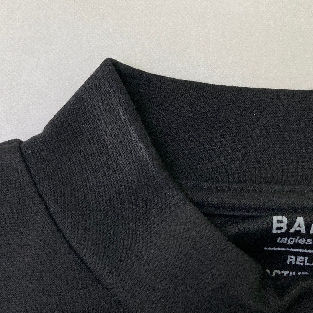 サイズ：XL BANDEL バンデル  ハイネック 長袖Tシャツ  ブラック系 [240101464196] ゴルフウェア メンズ ストスト BANDEL バンデル ハイネック 長袖Tシャツ ブラック系 サイズ：XL