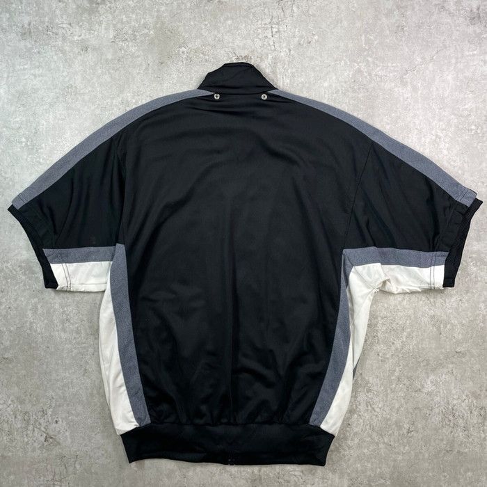 80年代 adidas アディダス 半袖 ジャージ トラックジャケット メンズXL