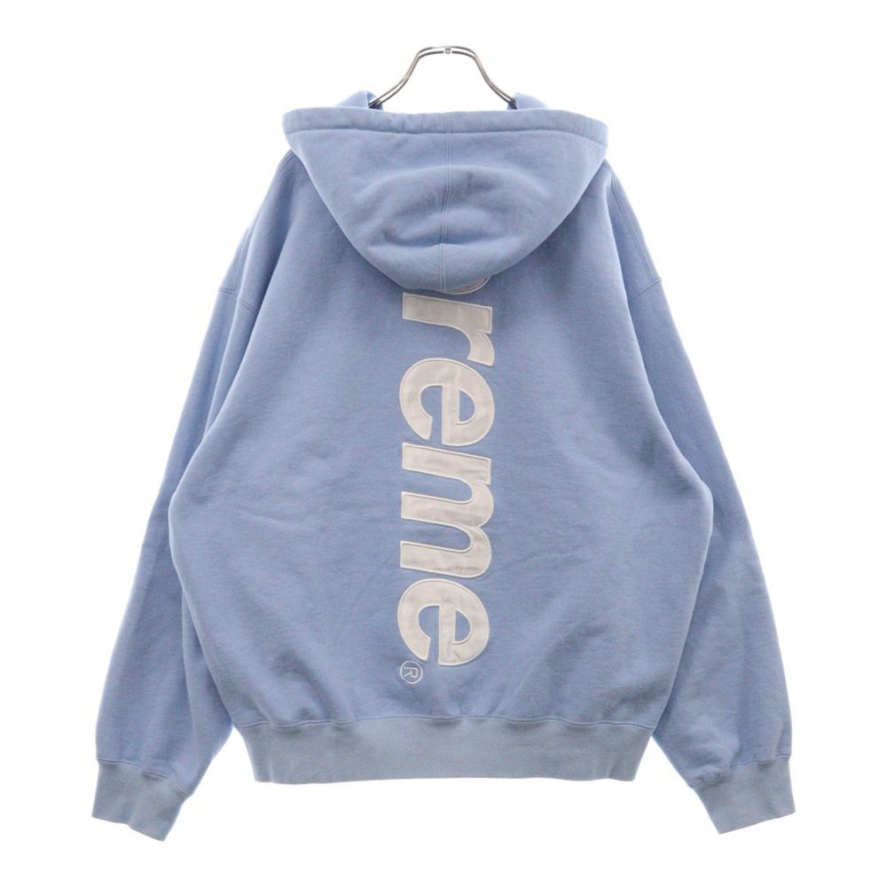 値下げ　Supreme Satin Applique パーカー L 23aw SUPREME(シュプリーム) 23AW Satin Applique Hooded Sweatshirt