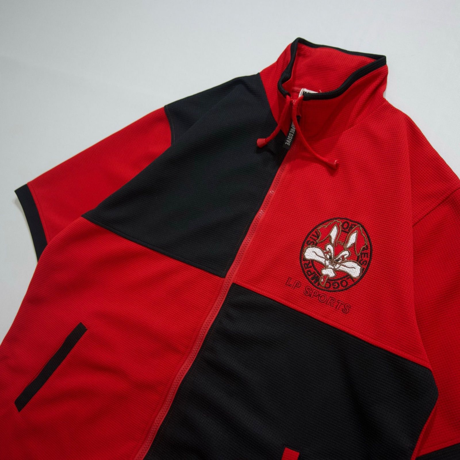 Looney Tunes Wile E Coyote Embroidery Bi-Color Panels