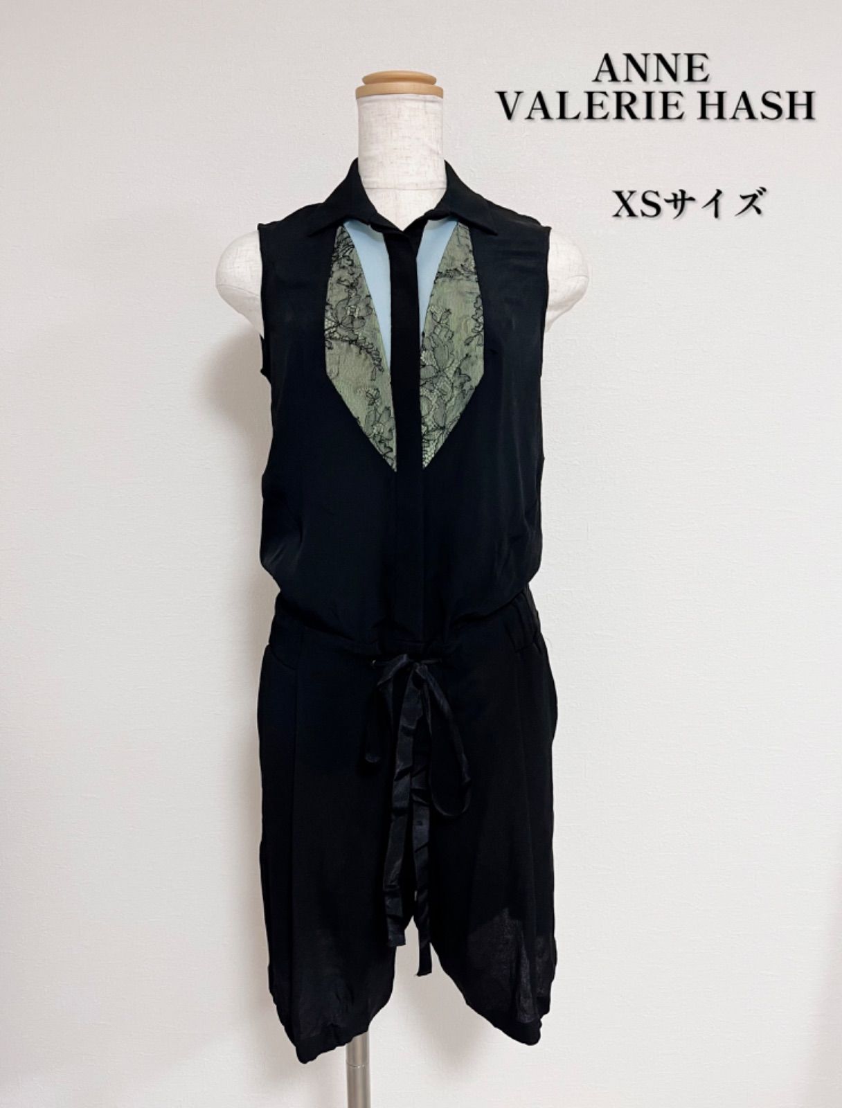 ANNE VALERIEHASH アンヴァレリーアッシュ オールインワン XS レース