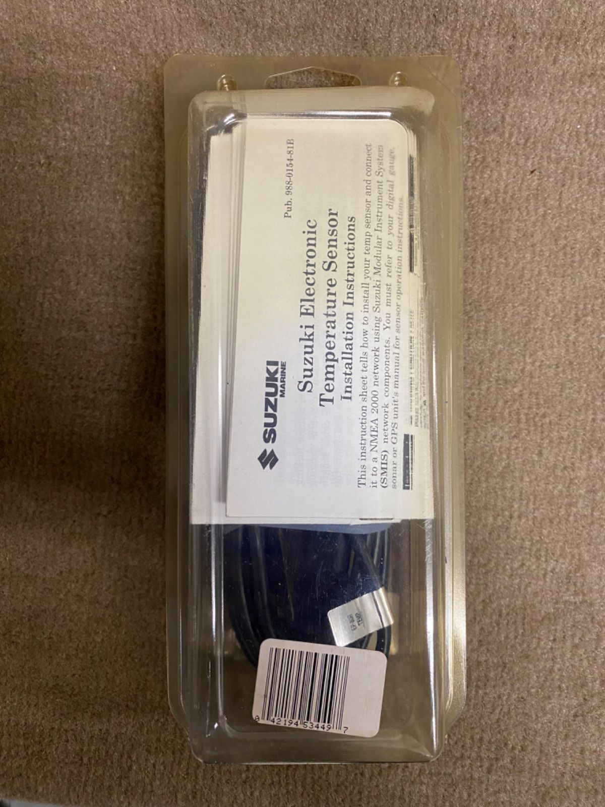  SUZUKI 水温センサー ASSY 品番34455-88 L 00 その他 釣り餌