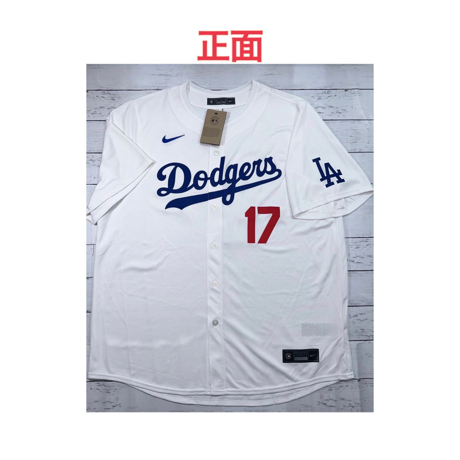 ☆ホワイト☆ 【Men's サイズ：2XL】 MLB 大谷翔平 ドジャース