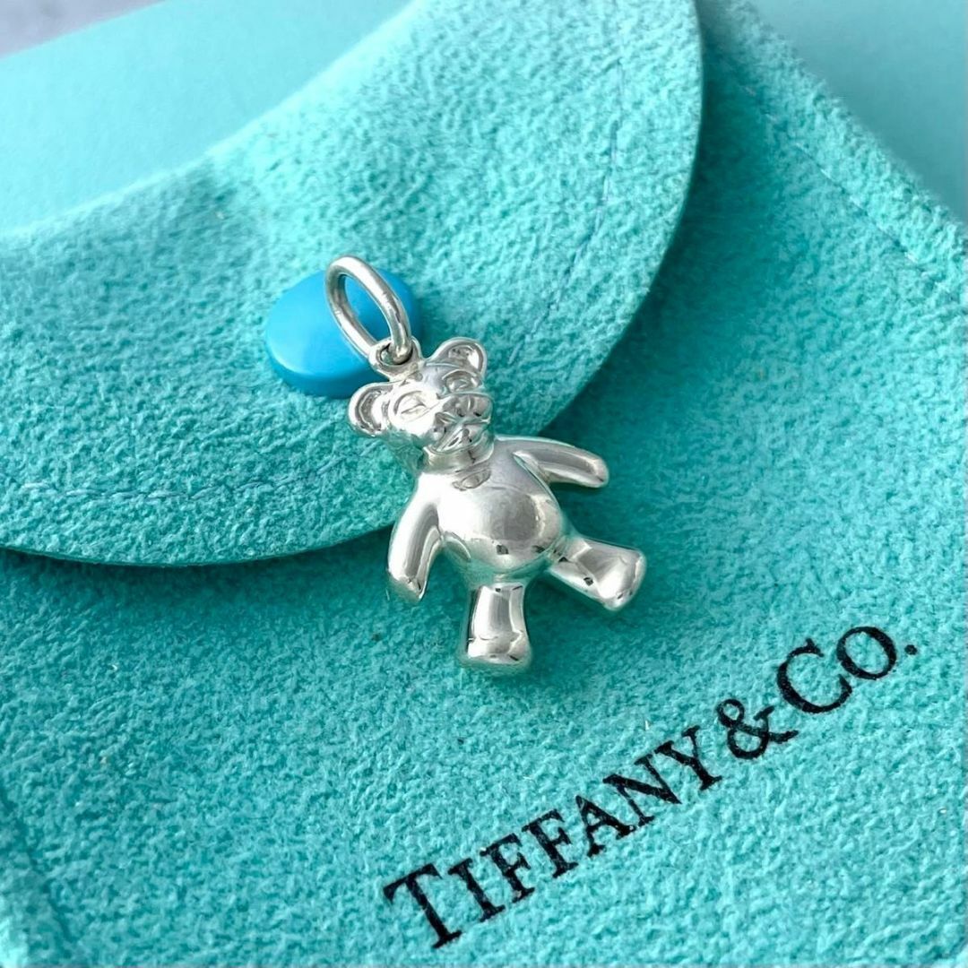 ティファニー テディベア ベア チャーム ペンダント シルバー RY2fe ティファニー テディベア ベア チャーム ペンダント シルバー