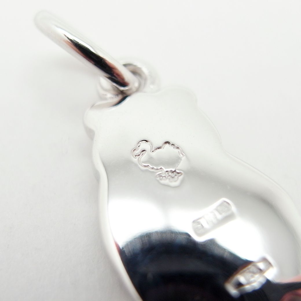 ポメラート ドド パンダモチーフ チャーム ダイヤモンド ブラック  