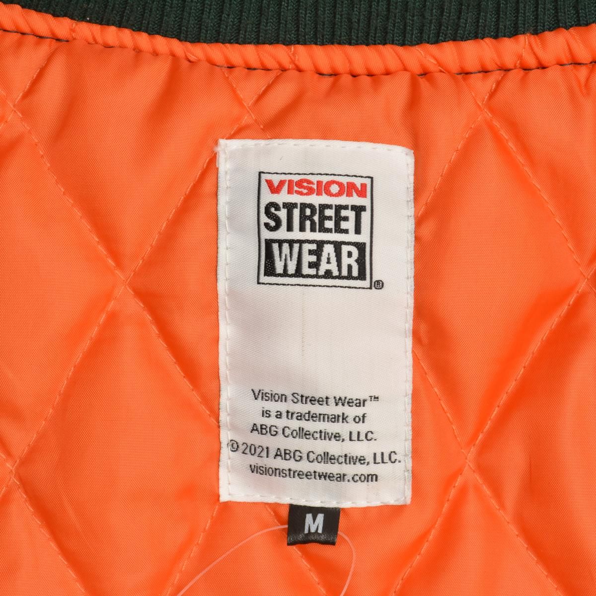 VISIONSTREETWEAR】1905008-T スケートボードロゴ スタジャンベース 