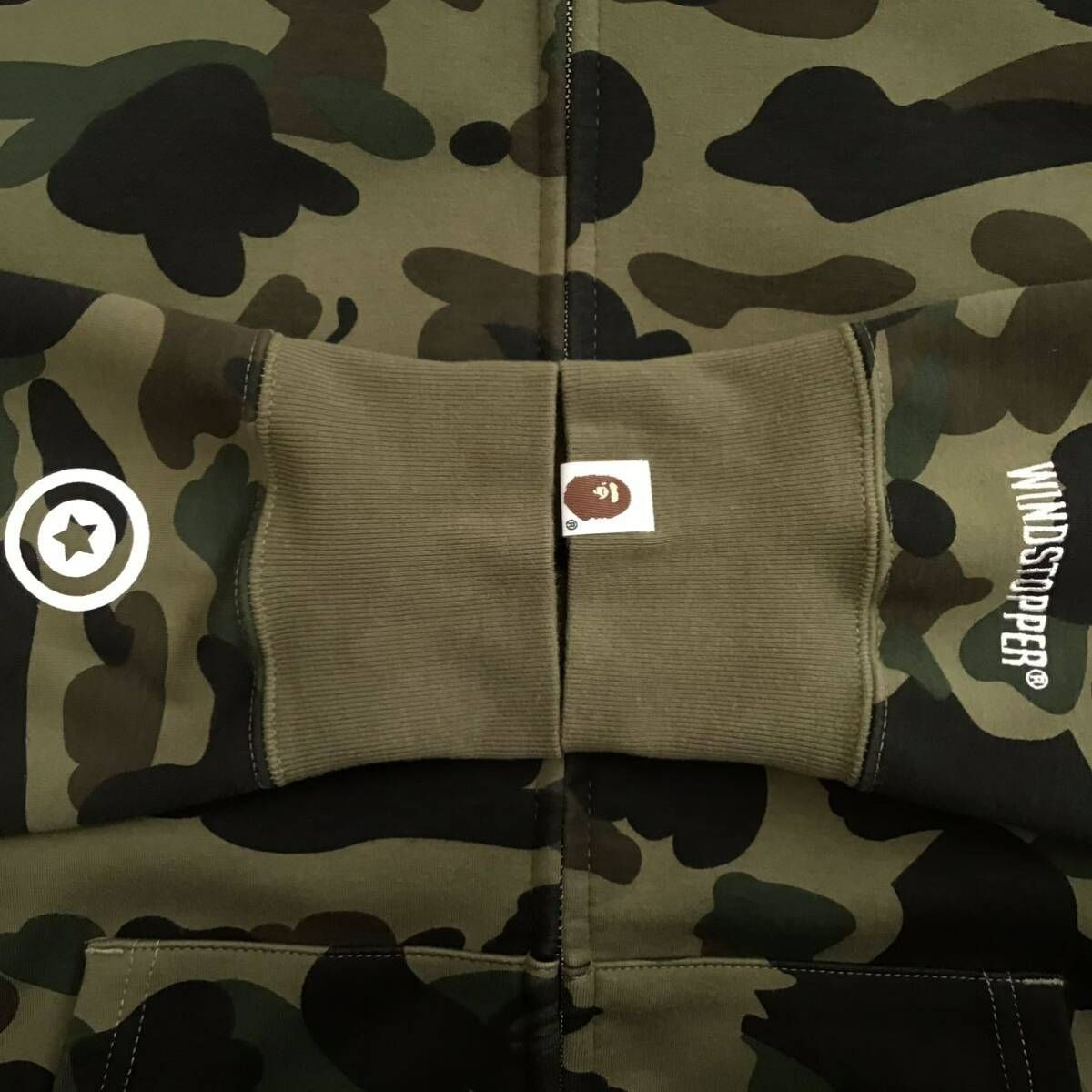 Windstopper 1st camo シャーク パーカー Lサイズ shark full zip 