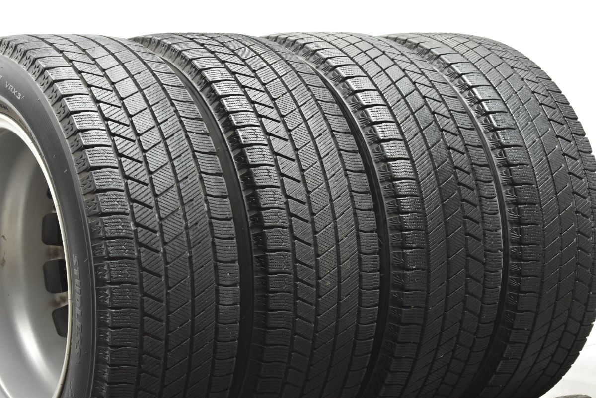 【ノア ヴォクシー等に】エコフォルム 16in 6.5J +54 PCD114.3 ブリヂストン ブリザック VRX3 205/60R16 ステップワゴン セレナ 送料無料