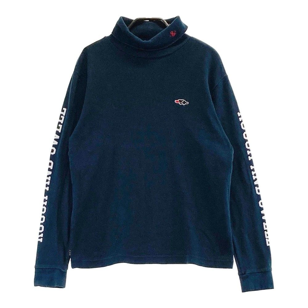 ROUGH AND SWELL ネイビー タートルネック M ラフ＆スウェル ゴルフ