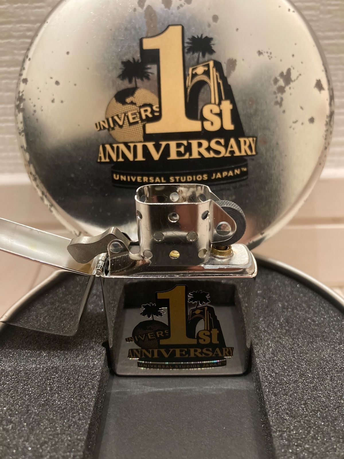 ユニバーサルスタジオジャパン 1周年記念 zippo i7465 60サイズ発送