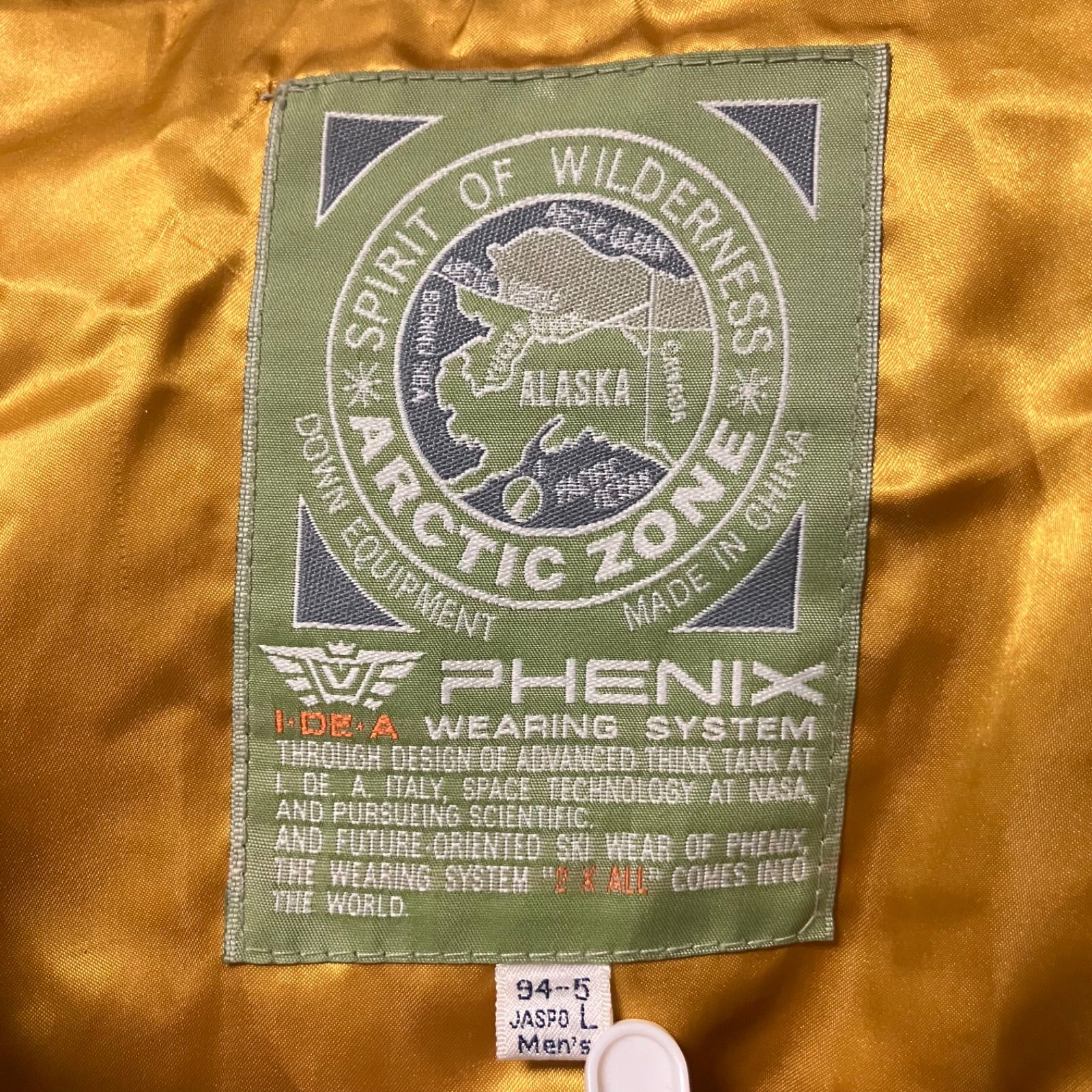 PHENIX アラスカ ダウンジャケット ブルゾン ヴィンテージ PHENIX アラスカ ダウンジャケット ブルゾン ヴィンテージ