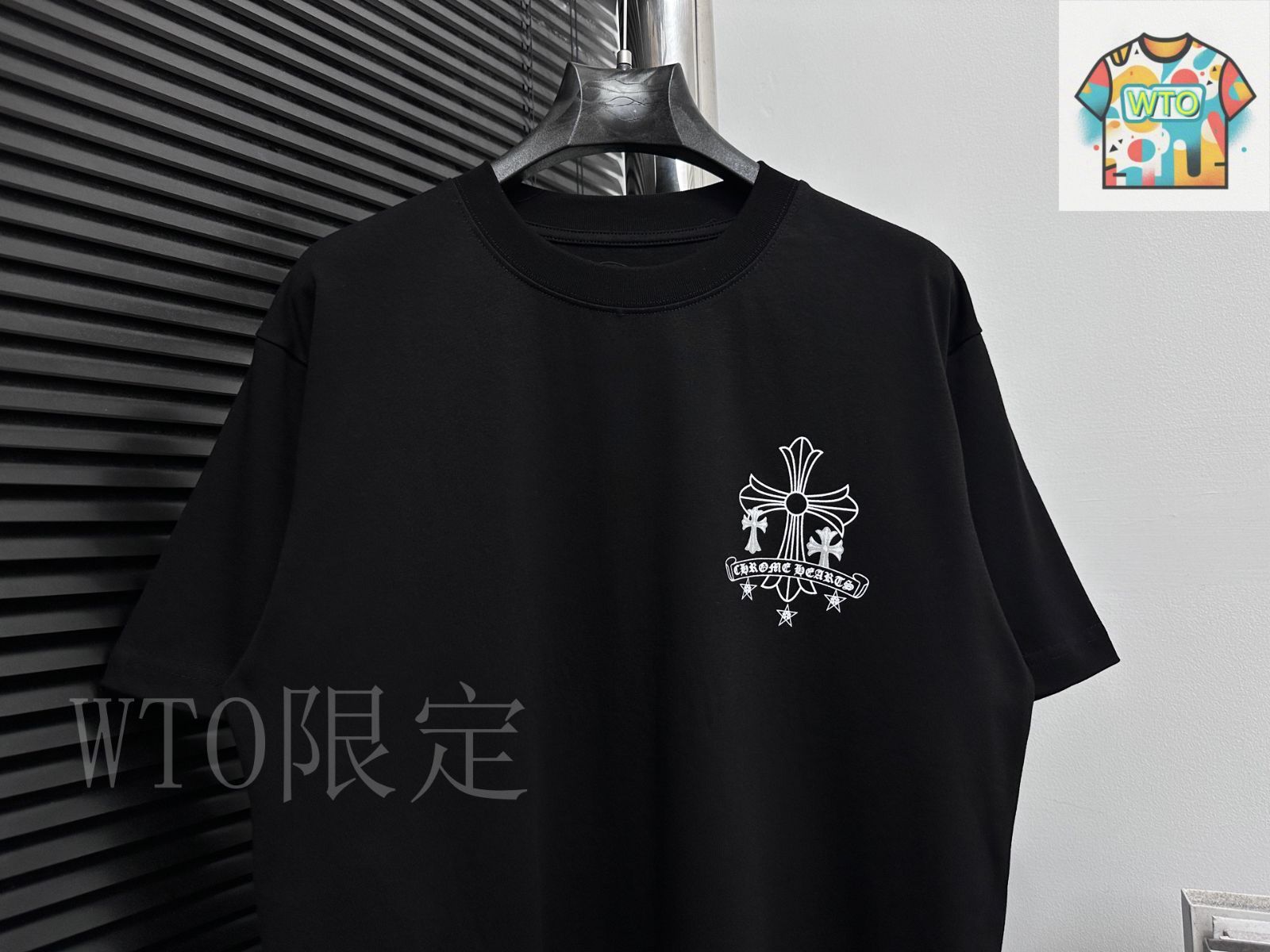 クロムハーツ　シャツ 今日特価】Chrome Hearts クロムハーツ 25SS 刺繍ロゴ T シャツ