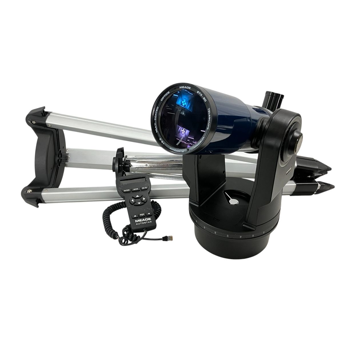 MEADE ETX-80 自動導入架台付80mm口径屈折式アクロマート天体望遠鏡 ミード W10003681