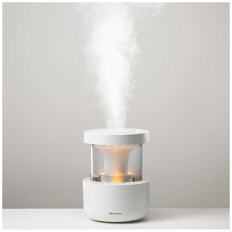 未開梱 RHYTHM リズム 加湿器 MIST350 超音波式 木造6畳 鉄筋10畳 ライトグレー 9YYA29RH08
