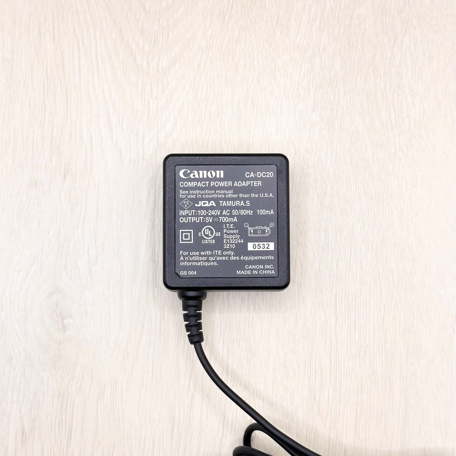 Canon IXY DIGITAL 110 IS 付属品 ACアダプター付 Canon IXY DIGITAL 110 IS 付属品 ACアダプター付