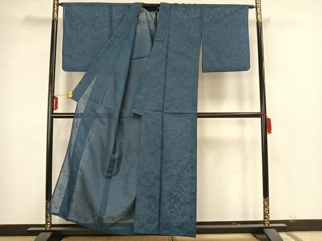 平和屋着物＊夏物 色無地 絽 水浅葱色 正絹 逸品 未使用 AAAY8313jh