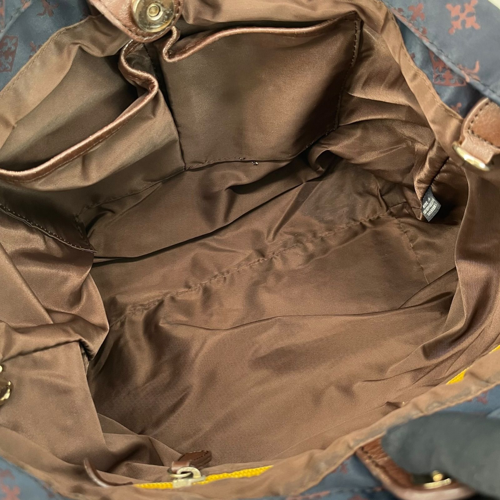 良品】russet ラシット トートバッグ レディース 紺色 ネイビー 