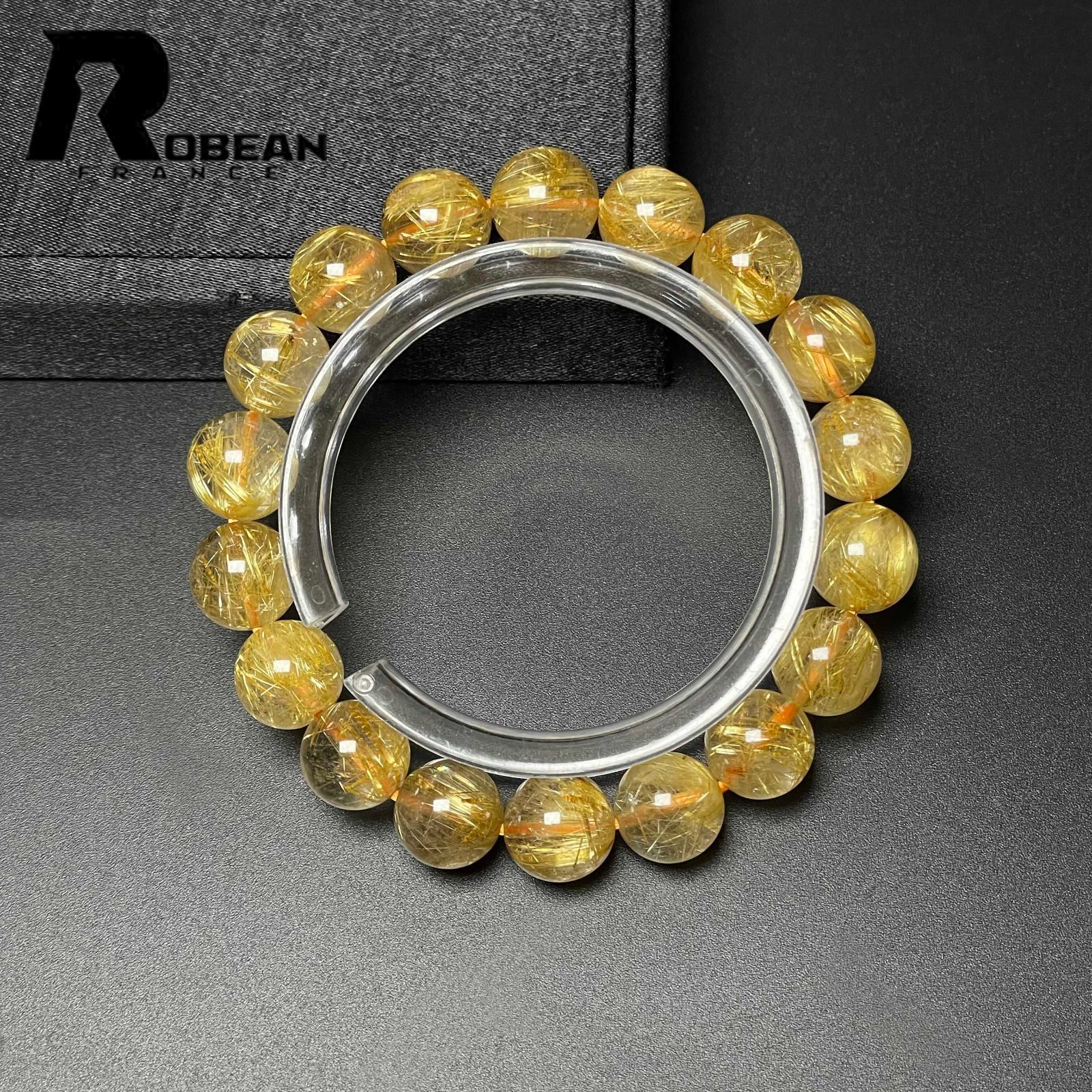一点限り】 上品 EU製 ☆ROBEAN・極!極満針ルチルクォーツ 