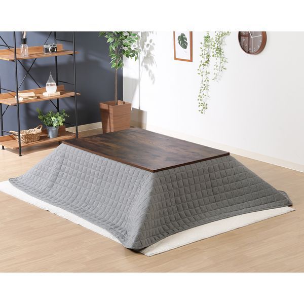 リビングこたつ ビンテージ BR ブラウン 組立品 代引不可