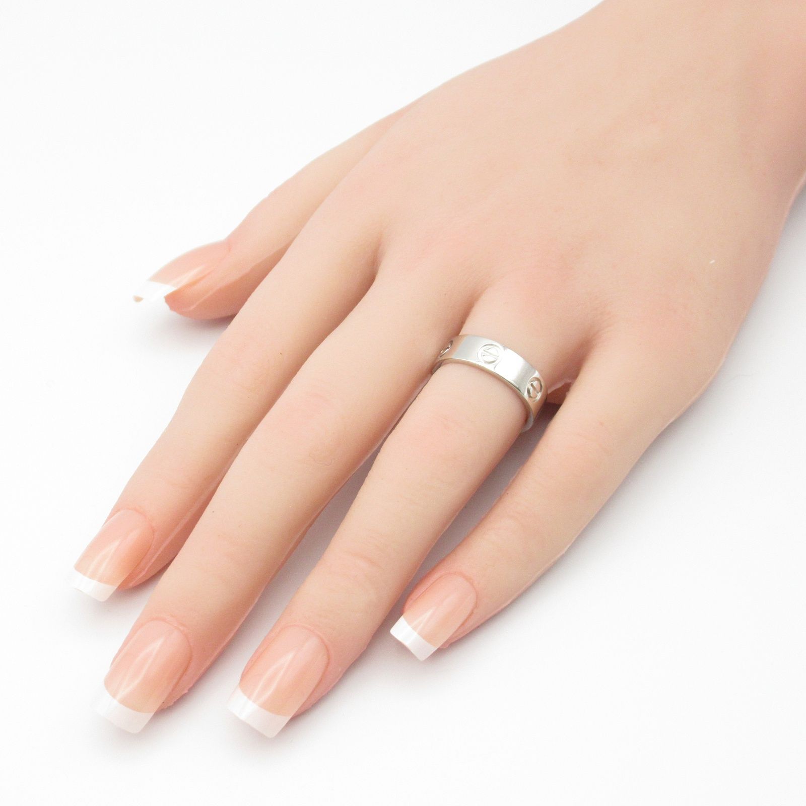 カルティエ CARTIER リング・指輪 ラブリング Pt950プラチナ ラブ  