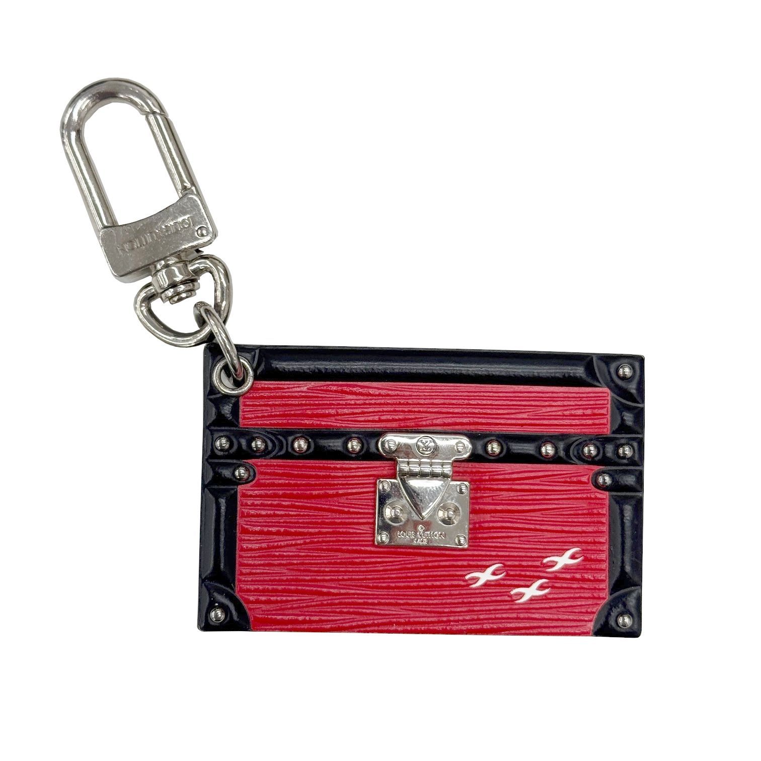 LOUIS VUITTON ルイ ヴィトン キーホルダー M00005 プティット マル トランク レッド ブラック 小物 バッグチャーム チャーム お洒落 人気 ブランドギャラリー心斎橋店