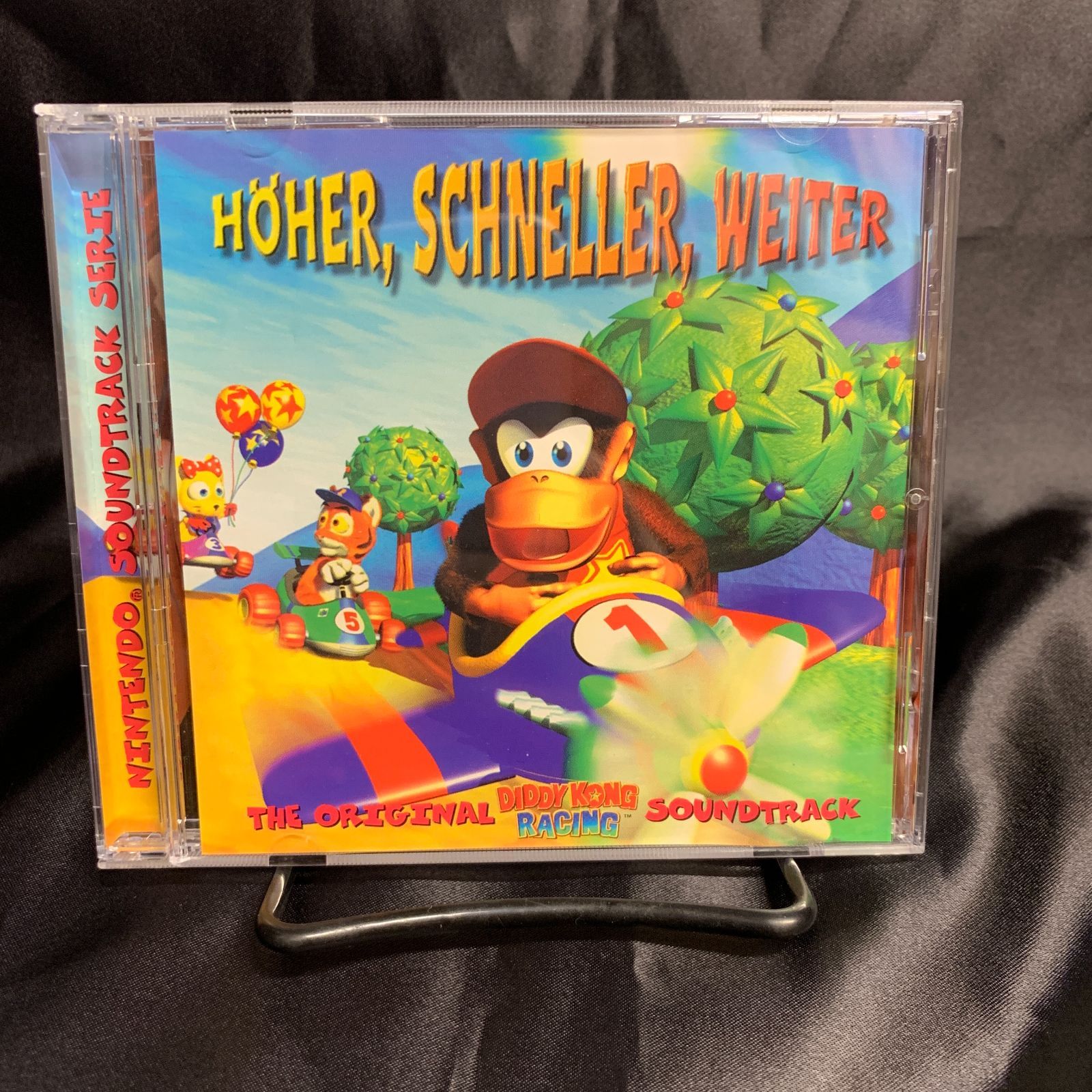 ホーワンバッチャン！稀少CDディディーコングレーシング オリジナルサントラ 稀少ドイツ盤 HOHER, SCHNELLER, WEITER THE  ORIGINAL DIDDY KONG RACING SOUNDTRACK - メルカリ