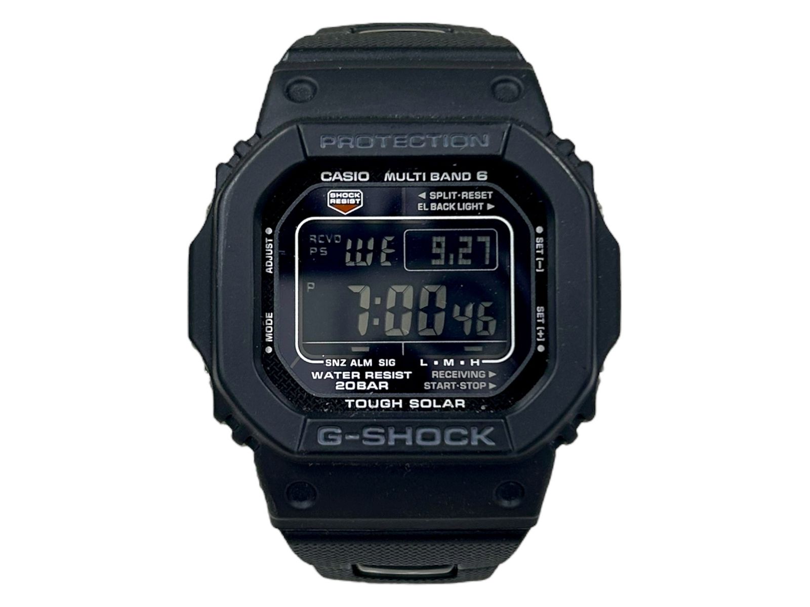 CASIO G-SHOCK　GW-M5610BC 電波ソーラーメタルコアバンド2 G-SHOCK GW-M5610U-1CJFメタルコアバンド装着のカスタムモデル
