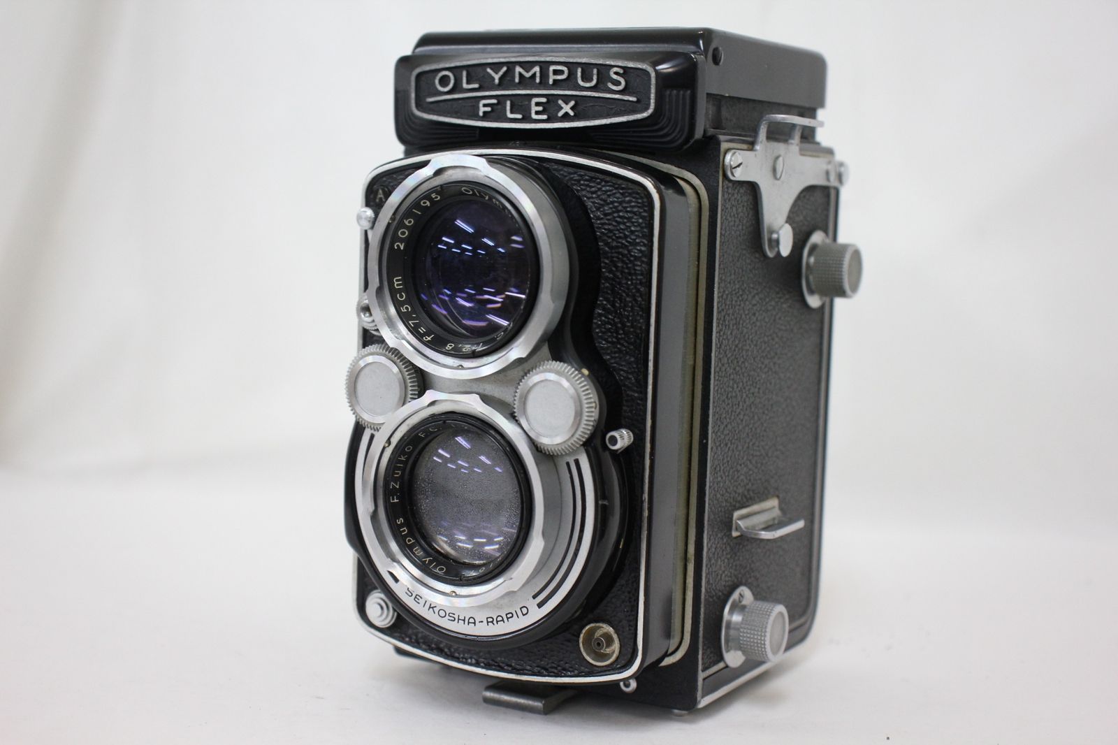 訳あり品 F2.8モデル オリンパス Olympus FLEX F.Zuiko F.C. 7.5cm F2.8 二眼カメラ e2732