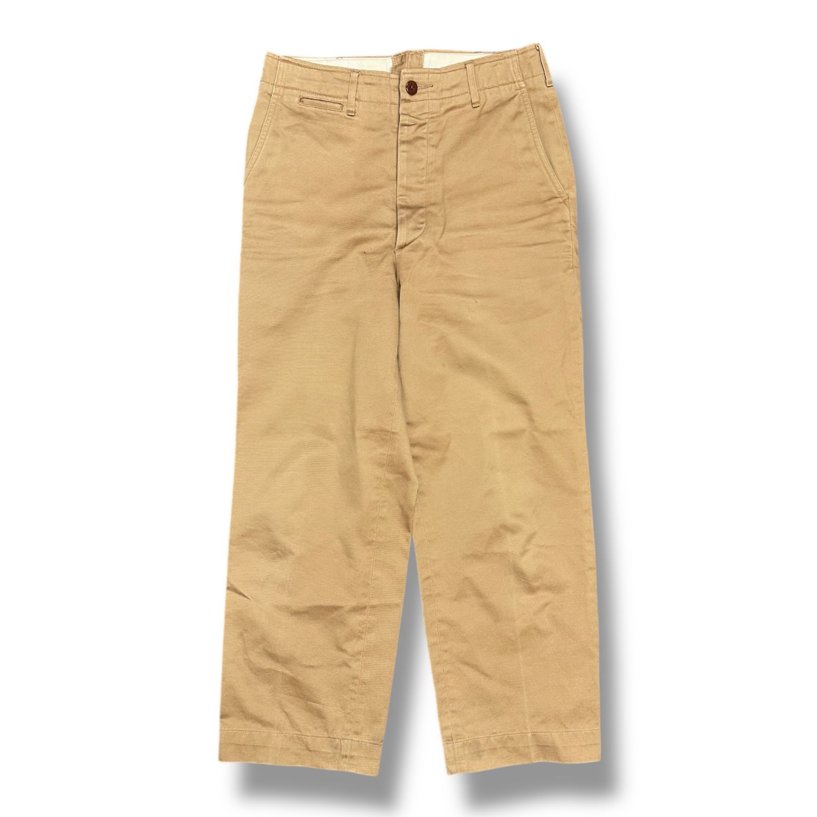 レア Atlast&co Butcher productsトラウザー キャメル レア Atlast&co Butcher productsトラウザー キャメル