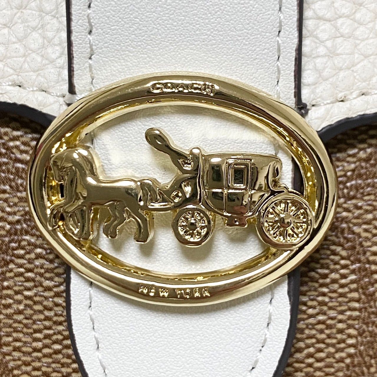 限定セール！COACH 二つ折り財布 スモール ウォレット 7250 カーキ