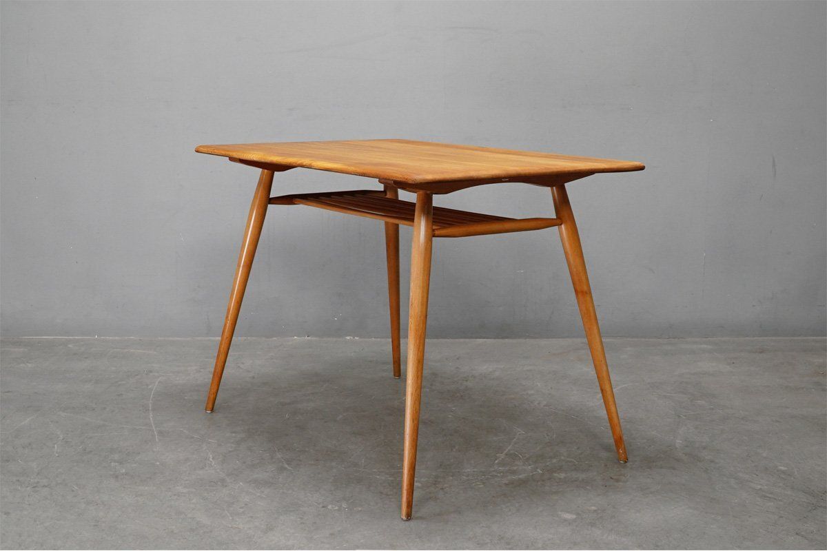英国/ヴィンテージ】ERCOL(アーコール) レクタングル Breakfast 英国/ヴィンテージ】ERCOL(アーコール) レクタングル Breakfast