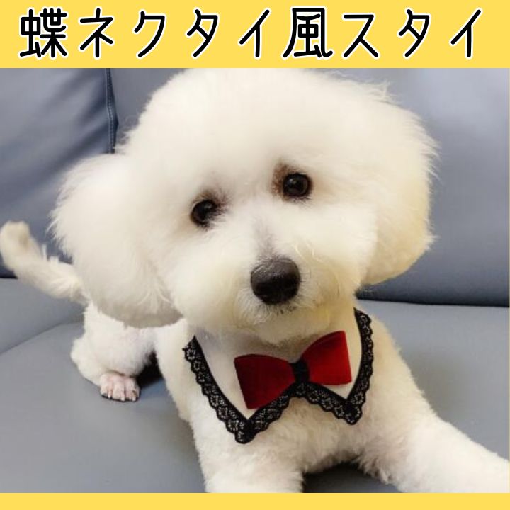 犬用スタイ 蝶ネクタイ 犬服 正装 ドッグウェア お誕生日・結婚式