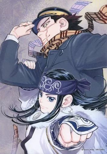 ★【未使用】 ゴールデンカムイ フルカラーアートボード 杉元佐一&アシリパ 中古】雑貨 杉元佐一＆アシリパ フルカラーアートボード 「ゴールデン