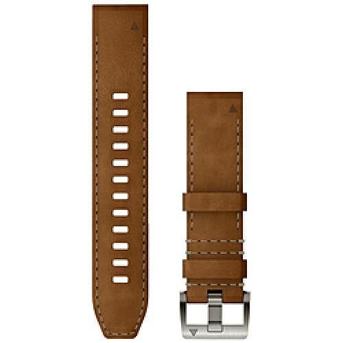 4営業日で発送 0101322508 MARQ Adventurer Gen 2 用交換バンド Hybrid Leather Strap Brown×Black 010-13225-08