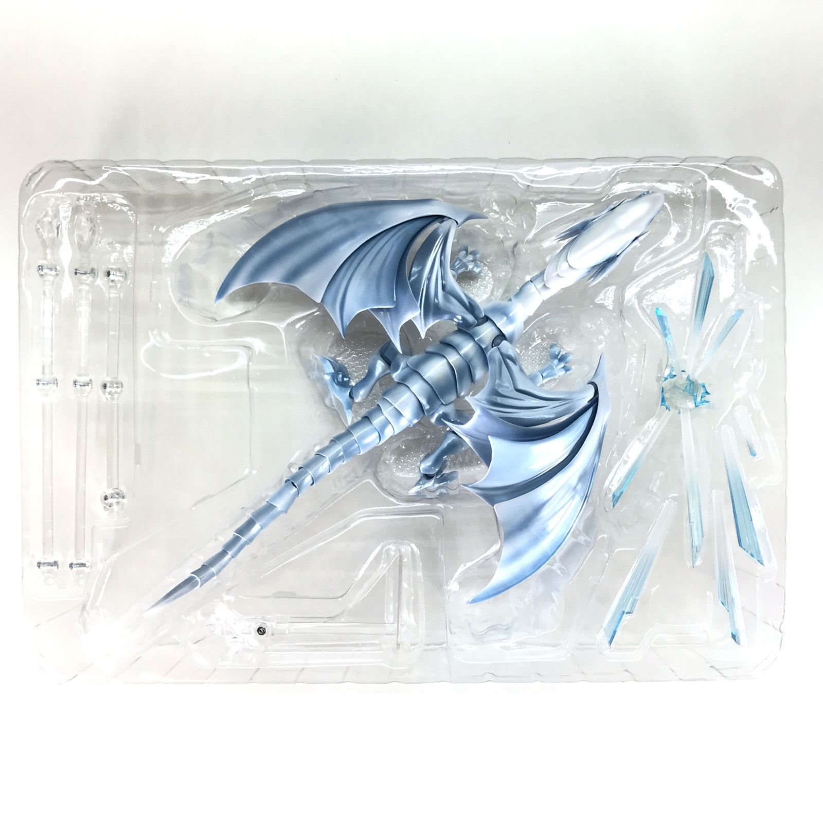 〇BANDAI SPIRITS フィギュア S.H.MonsterArts 青眼の白龍 「遊戯王
