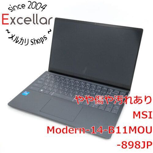 bn:8] MSI製 14型 ノートPC Modern-14-B11MOU-898JP - メルカリ