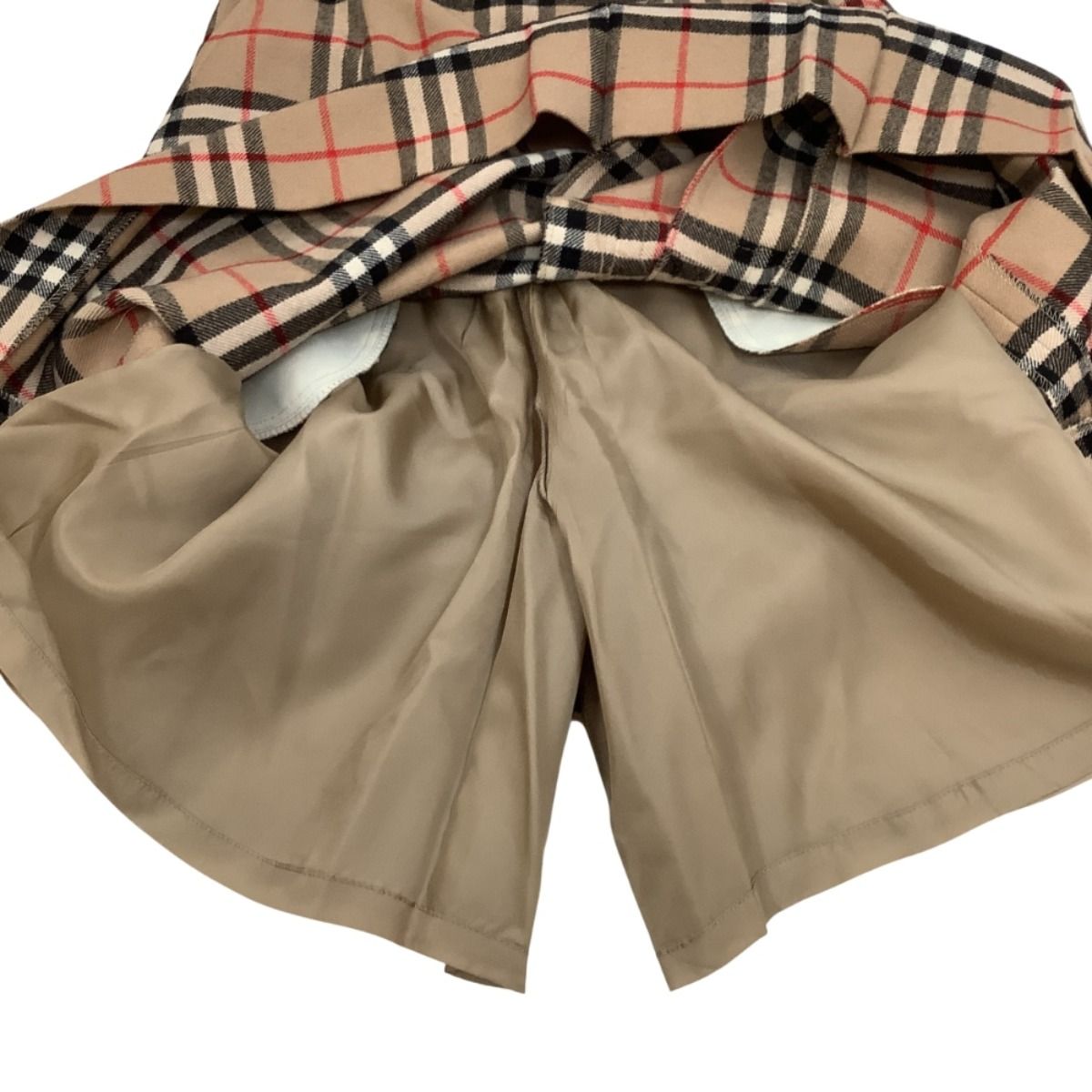 Burberrys バーバリーズ レディース スカート風 キュロット SIZE W６３cm ベージュ DECORATOM_COM_BR