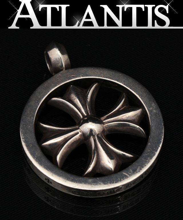 CHROME HEARTS 　チャーム　メダリオン　ペンダント　シルバー925 CHROME HEARTS 銀座店 クロムハーツ CHプラス メダリオン ペンダント