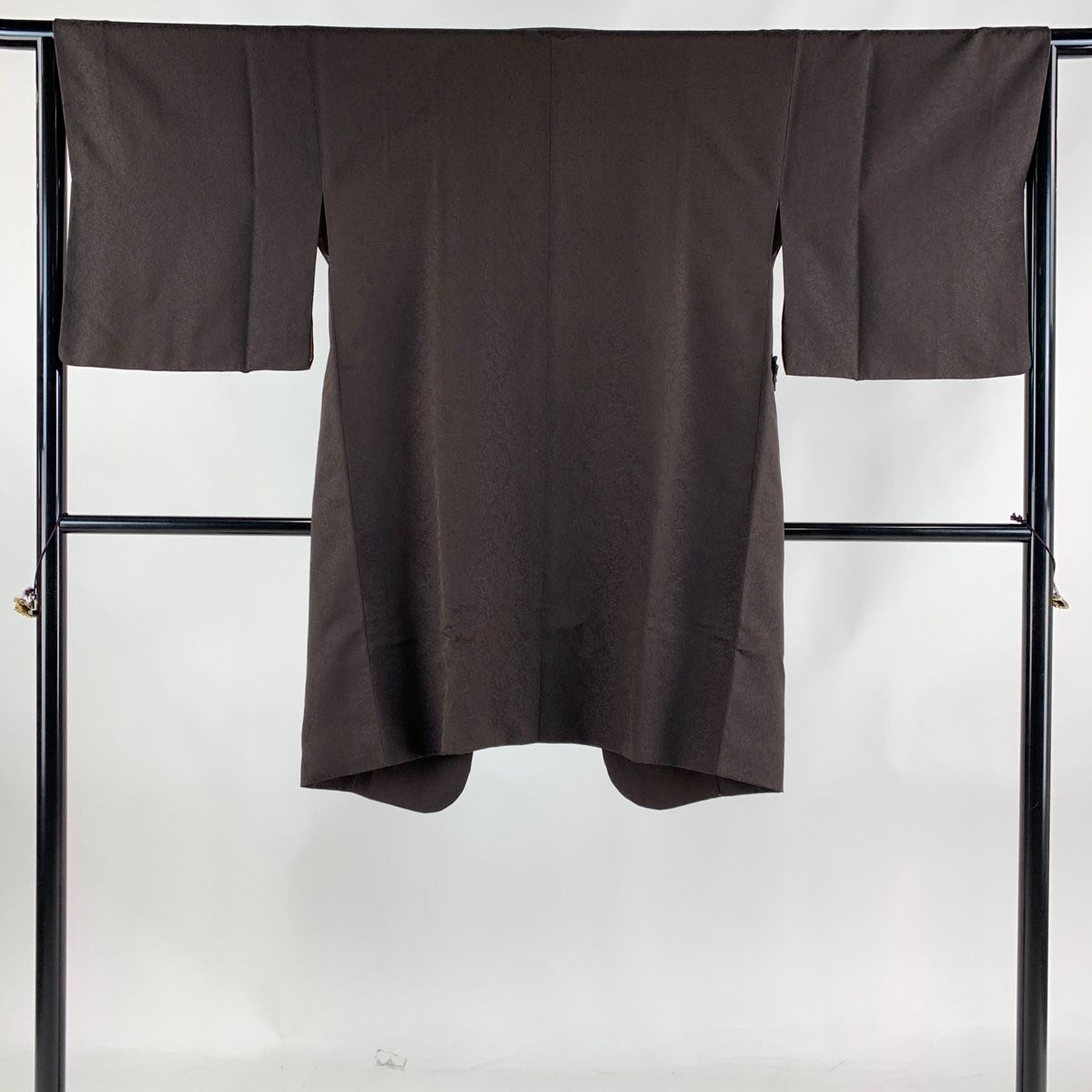 未着用 道中着 縦縞 グラデーション くすみカラー お洒落 着物 044a d  